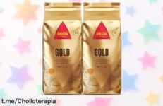 Café en grano Delta Cafés Gold Natural 2 packs de 500 g con notas a nueces y almendras, ¡aprovecha esta oferta única y deleita tu paladar antes de que desaparezca!