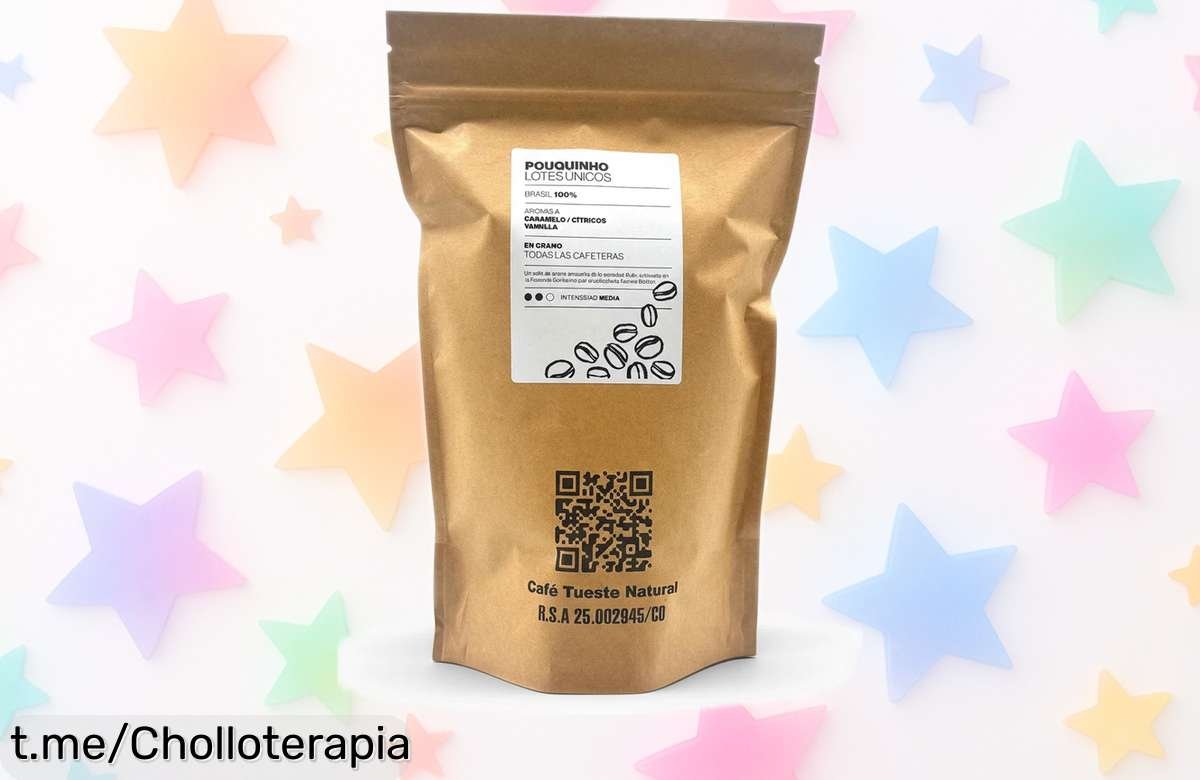 Café en grano Pouquinho de Brasil, recién tostado y ahora a un precio rebajado que no creerás. ¡Saborea la energía y la alegría del café fresco antes de que se agote!