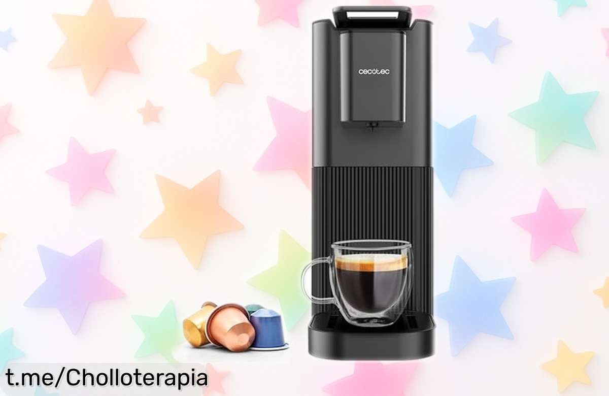 Cafetera de cápsulas Cecotec Power Caps 20: ¡café de barista en casa a precio rebajado! Aprovecha esta oferta limitada antes de que desaparezca y sorprende a tus sentidos.