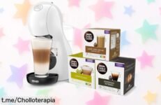 Cafetera de cápsulas De'Longhi Nescafé Dolce Gusto Piccolo XS, disfruta un café cremoso en 30 segundos y a precio rebajado ¡no te quedes sin ella, siente el aroma hoy mismo!