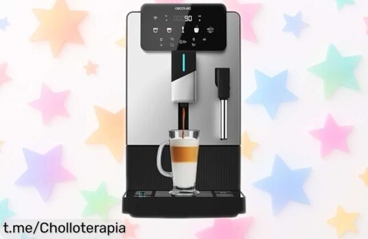 Cafetera superautomática Cecotec para lattes perfectos a un precio rebajado que no se ve todos los días, ¡disfruta del café de tus sueños ya!