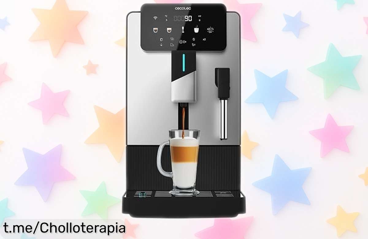 Cafetera superautomática Cecotec para lattes perfectos a un precio rebajado que no se ve todos los días, ¡disfruta del café de tus sueños ya!