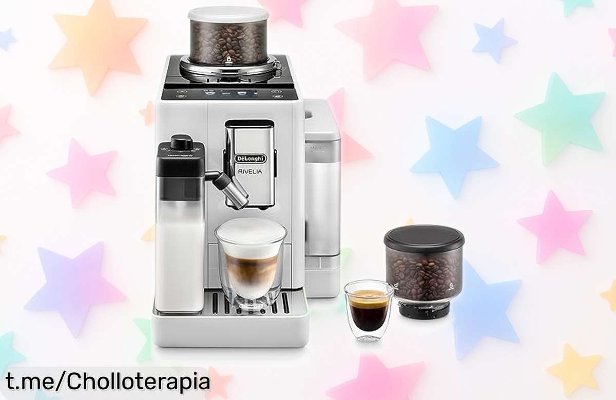 Cafetera superautomática De’Longhi con espuma perfecta y 16 recetas, ¡precios rebajados que vuelan! No dejes pasar esta oportunidad y deléitate con cada taza ahora.