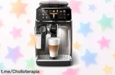 Cafetera superautomática Philips LatteGo con espuma deliciosa y 12 cafés al instante, ahora a un precio rebajado que no puedes dejar escapar. ¡Disfruta de tus mañanas ya!