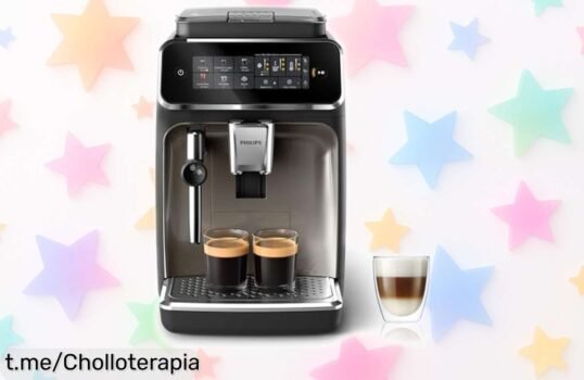 Cafetera superautomática Philips Serie 3300: el chollo que hará de tus mañanas un festín gastronómico, ¡no te quedes sin la tuya!
