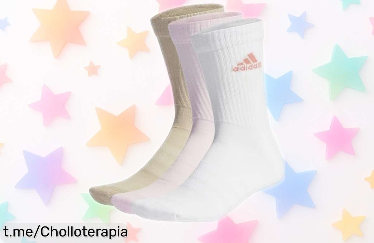 Calcetines adidas ultra cómodos que abrazan tus pies a un precio rebajado de locura, ¡no te los pierdas y disfruta cada paso como nunca!