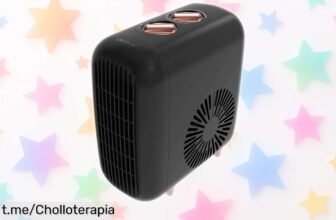 Calefactor cerámico ReadyWarm 600: ¡Potencia y seguridad a un precio rebajado que volará! Calienta rápido y en silencio, no te quedes con frío, cómpralo ya.