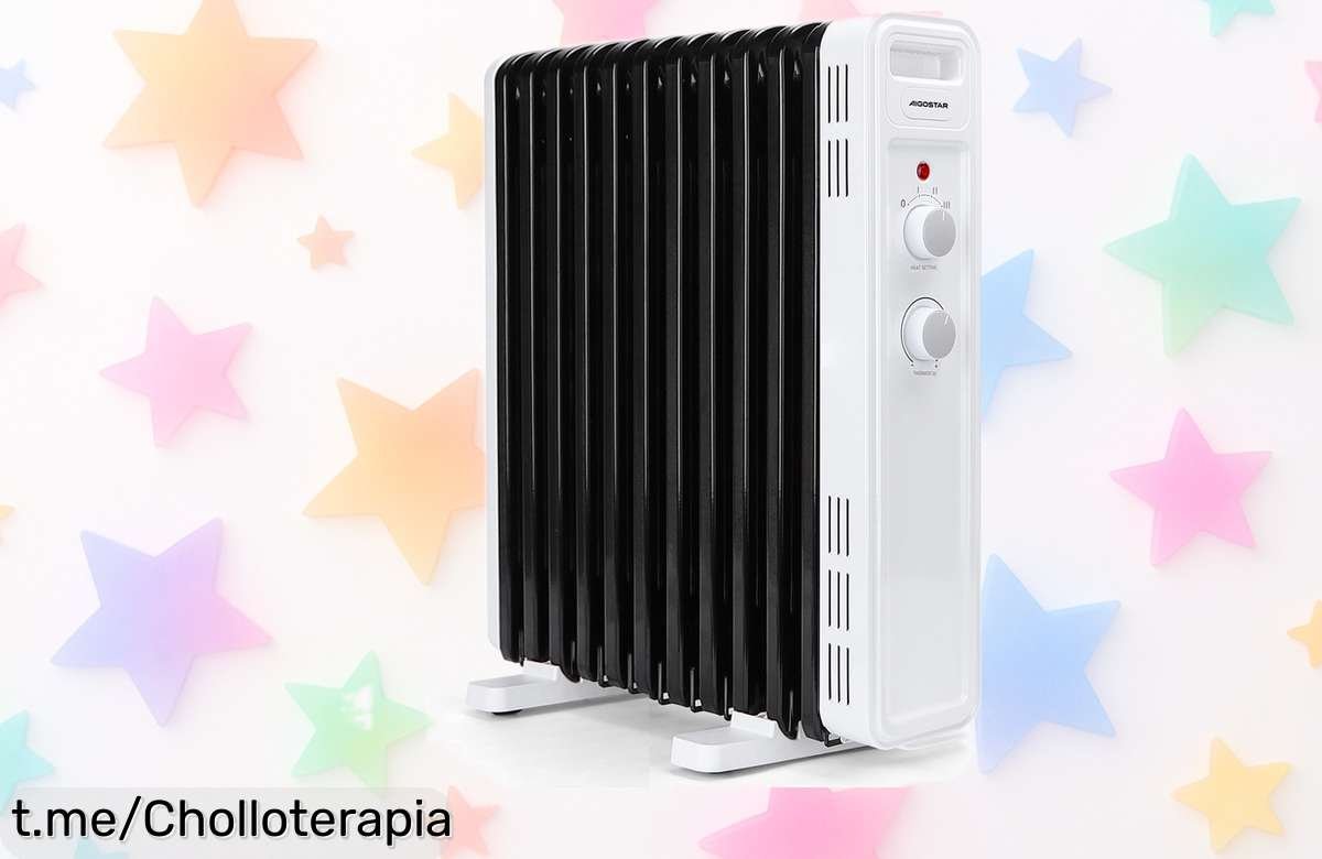 Calefactor de bajo consumo Aigostar con 3 niveles y termostato ajustable: ¡precios rebajados que no verás dos veces, atrévete a calentar tu invierno ya!