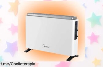 Calefactor eléctrico MIDEA 2000W con termostato regulable, precio rebajado para calentar tus espacios y disfrutar del confort. ¡No dejes que se te escape este super chollo!