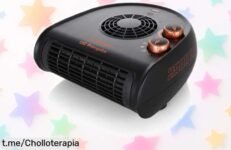 Calefactor eléctrico Orbegozo que elimina el frío en un instante con precio rebajado; no dejes escapar este super chollo y disfruta del calor y ahorro hoy mismo.