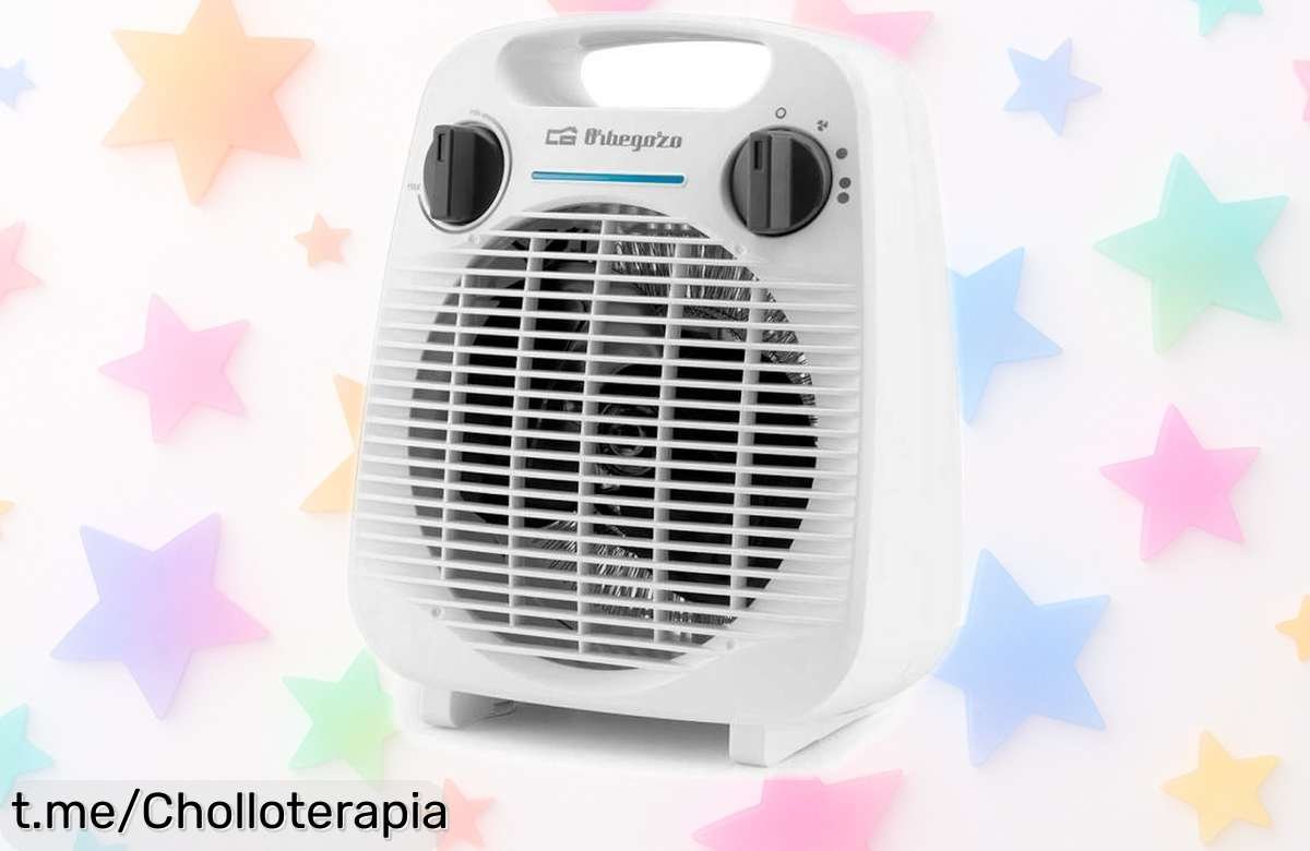 Calefactor potente Orbegozo de 2000W a precio rebajado: siente el calor al instante con este super chollo antes de que vuela la oferta, ¡no te quedes sin él!