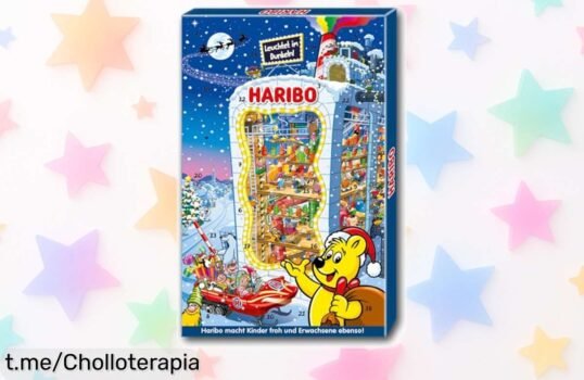 Calendario de Adviento Haribo con 24 dulces a precio rebajado: ¡la alegría navideña que jamás habías visto, date prisa antes de que se acaben!