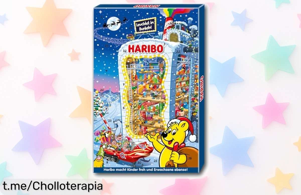 Calendario de Adviento Haribo con 24 dulces a precio rebajado: ¡la alegría navideña que jamás habías visto, date prisa antes de que se acaben!