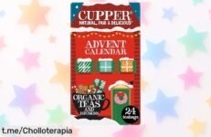 Calendario de Adviento ecológico Cupper con 24 infusiones a un precio loco, ¡date prisa y disfruta de cada día en momentos deliciosos! No te lo pierdas.