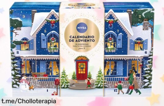 Calendario de adviento NIVEA con 24 sorpresas a precio rebajado: un super chollo navideño que hará brillar tu piel cada día, ¡no te quedes sin el tuyo y vive la alegría de estas fiestas!