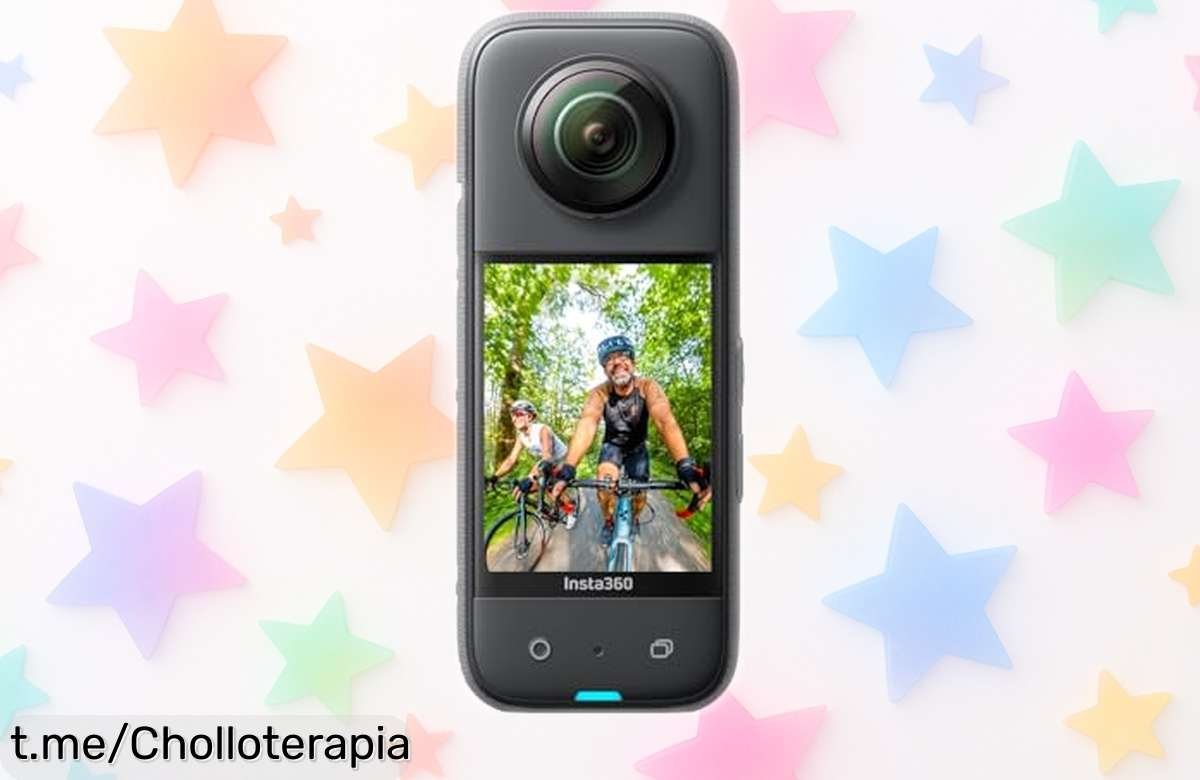 Cámara 360 resistente al agua de 48 MP, fotos y vídeos nítidos ¡No te pierdas este super chollo para vivir momentos inolvidables! Aprovecha el precio rebajado ahora mismo.