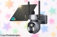 Cámara 4G SEHMUA con visión 360° y video nítido, ¡oferta loca para que no te pierdas nada! Protege lo que amas antes de que se acaben.