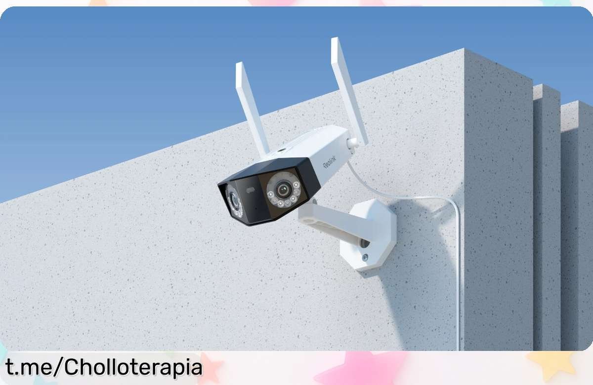 Cámara WiFi 6 de 16 MP con visión panorámica Ultra HD, ¡rebajada a un precio loco! Disfruta cada instante y captura momentos únicos antes que se agote.