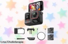 Cámara de acción 8K con óptica Leica, ideal para aventuras; precio rebajado por tiempo limitado, no te quedes sin la tuya ¡captura cada momento inolvidable!