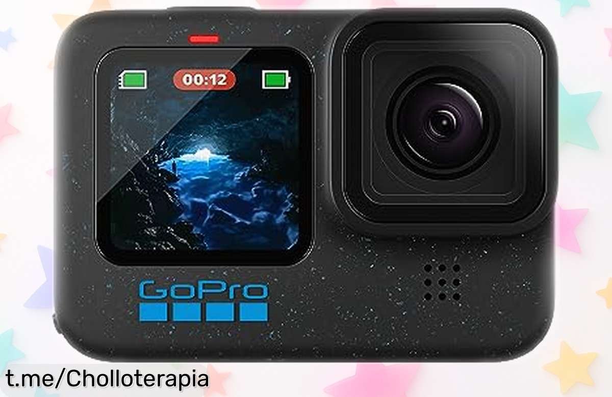 Cámara de acción GoPro ultra HD 5.3K a precio rebajado, captura cada aventura y vive momentos inolvidables, ¡hazte con la tuya antes que se agote!