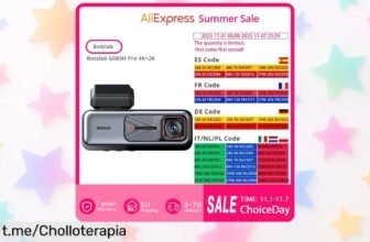 Cámara de salpicadero Botslab G980H Pro con doble sensor Sony y GPS, ahora a precio loco: seguridad 24h y grabación en 4K, ¡aprovéchalo ya antes que se acabe!