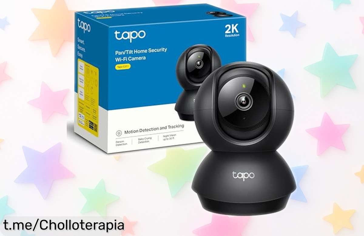 Cámara de seguridad Tapo con giro 360° y alarma a precio brutal, cuida lo que amas sin gastar de más, ¡aprovéchalo ya antes de que se agote!