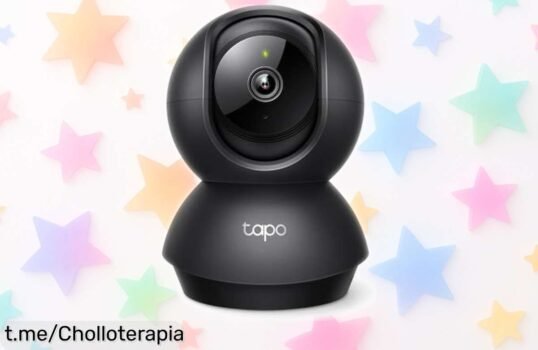 Cámara de seguridad interior full HD con visión nocturna y audio a precio rebajado, ¡protege tu hogar ya y no te pierdas ningún detalle!