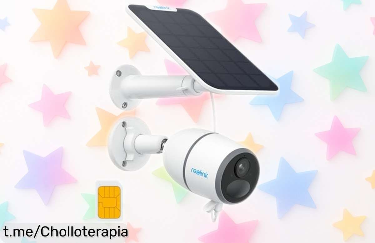 Cámara de vigilancia Reolink 4MP con batería, ¡súper clara y sin cables! Precio rebajado por tiempo limitado, asegura tu tranquilidad hoy mismo.