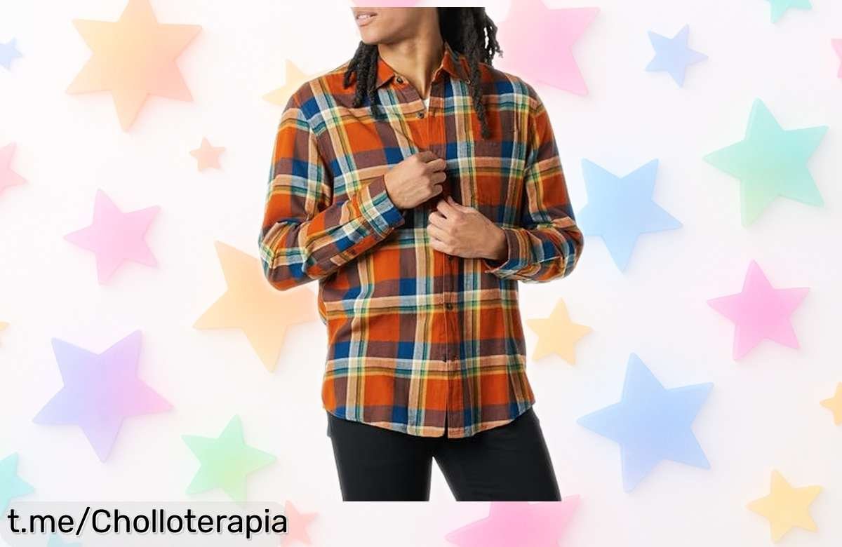 Camisa de franela Amazon Essentials con cuadros escoceses: ¡rebajado por tiempo limitado! Dale vida a tu armario y disfruta de un estilo único que no querrás perderte.