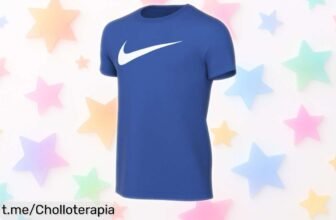 Camiseta Nike CW6941 royal blue para adulto, diseño único y libertad total de movimiento a precio loco. ¡Aprovecha este super chollo antes que se acabe!