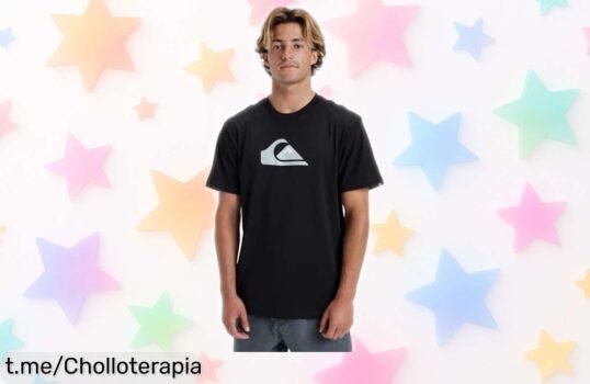 Camiseta Quiksilver comp logo con diseño clásico, ¡ahora a precio loco! No pierdas la oportunidad de lucir estilo fresco y auténtico. Compra ya antes que se agote este super chollo.