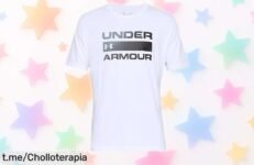 Camiseta Under Armour para hombre con diseño holgado, super chollo que te mantiene fresco y seco: ¡aprovéchala antes de que desaparezca y siente la energía al instante!