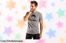 Camiseta Venum Classic para hombre, diseño resistente y comodísimos al mejor precio rebajadísimo: ¡no dejes pasar este super chollo que te hará lucir increíble!