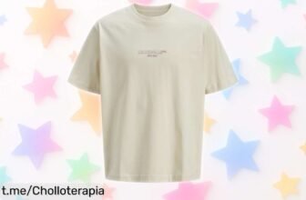 Camiseta blanca envejecida Jack & Jones Jorislington a precio rebajado, perfecta para cualquier plan ¡Date prisa, se están vendiendo como pan caliente y querrás sentirte genial ya!