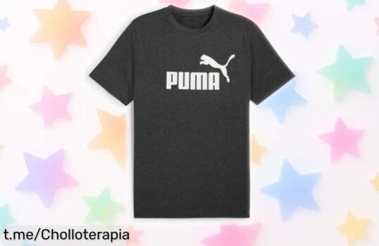 Camiseta unisex Puma dark gray con diseño que eleva tu energía ¡rebajada por tiempo limitado! No dejes pasar este precio loco y mejora tu rendimiento ya mismo.