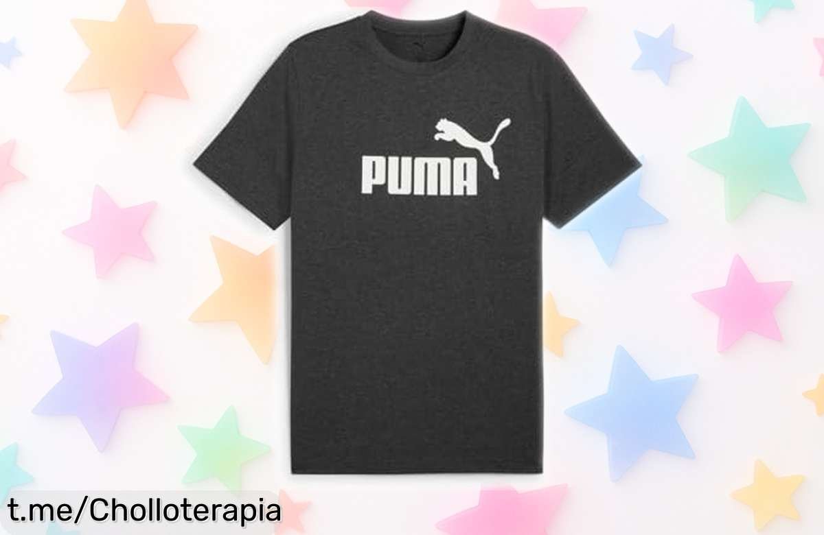 Camiseta unisex Puma dark gray con diseño que eleva tu energía ¡rebajada por tiempo limitado! No dejes pasar este precio loco y mejora tu rendimiento ya mismo.