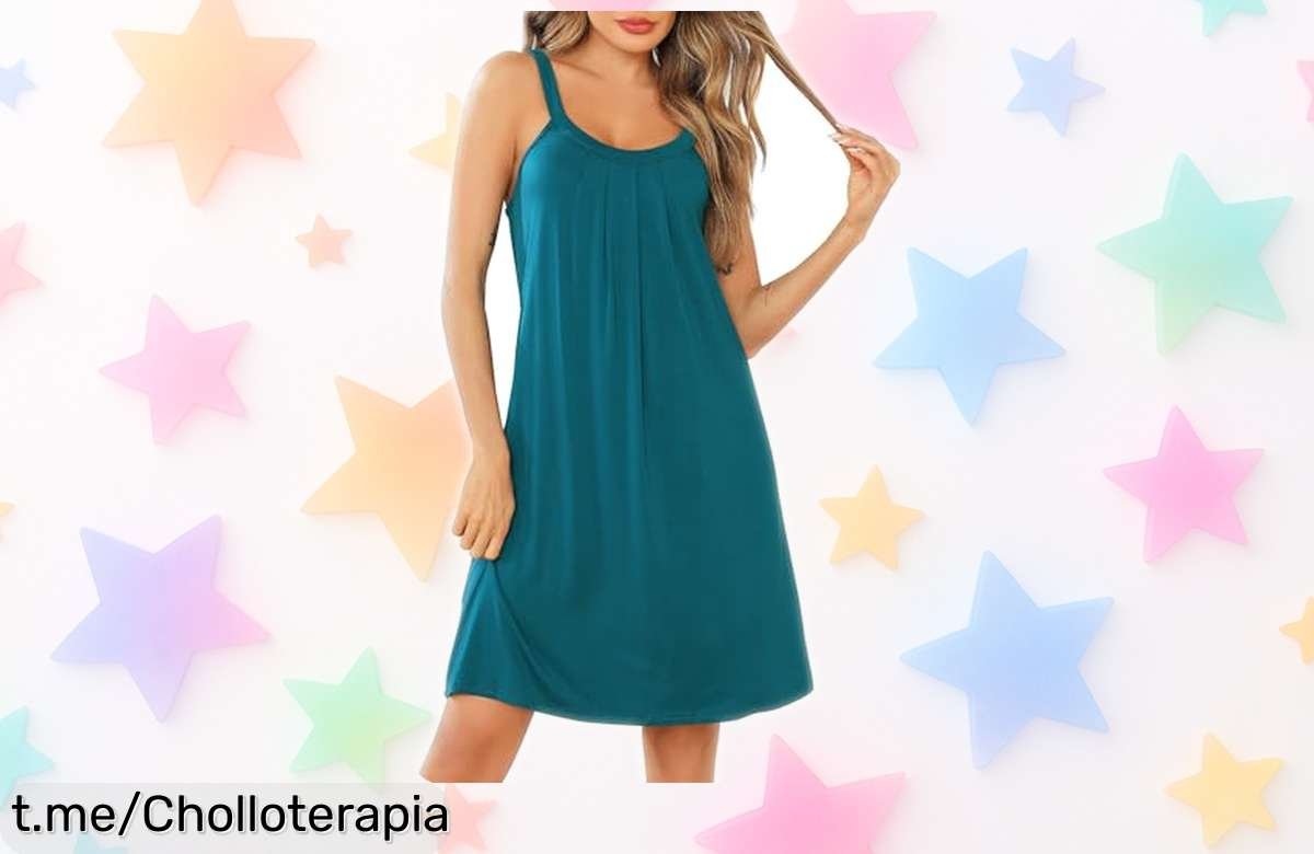 Camisón súper sexy Lovasy: ¡rebaja increíble para resaltar tu figura y hacer brillar tu confianza! No te lo pierdas, es el ofertón que estabas esperando.