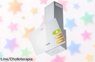 Campana extractora Ciarra CAW6750, diseño moderno y potente; captura el humo y disfruta de tu cocina con un super chollo que no se repetirá. ¡No dejes pasar esta oferta rebajada!