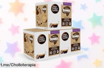 Cápsulas de café intenso NESCAFÉ Dolce Gusto Bonka Ristretto, ¡super chollo con precio rebajado! Saborea el auténtico café en casa antes de que se agoten.