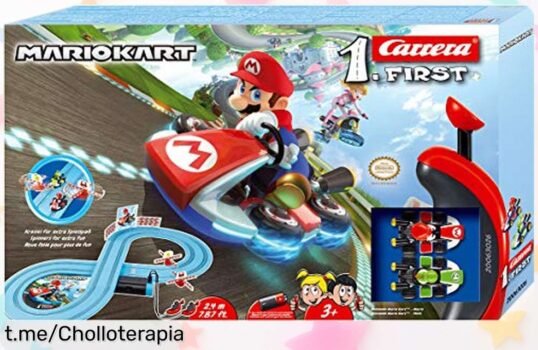 Carreras trepidantes con Mario Kart de Nintendo, ¡súper chollo ahora mismo! Usa el cupón y vive la emoción de ganar cada partida antes de que se acabe.