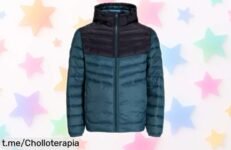 Cazadora acolchada Jack & Jones con capucha, abriga de verdad y está a un precio rebajado que alucinas. ¡Corre antes de que se agote; tu calor y estilo te lo agradecerán!