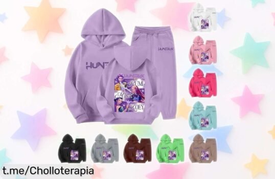 Chándal Demon KPop para peques con estampado hiphop a precio loco, una oportunidad nunca vista que vuela rápido y hará sonreír a tus niños. ¡No te lo pierdas!