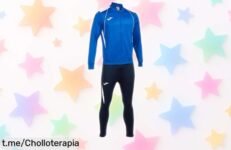 Chándal Joma Championship VII: precio de ganga en comodidad sin límites, ¡ponte el estilo que todos quieren antes de que vuelen!