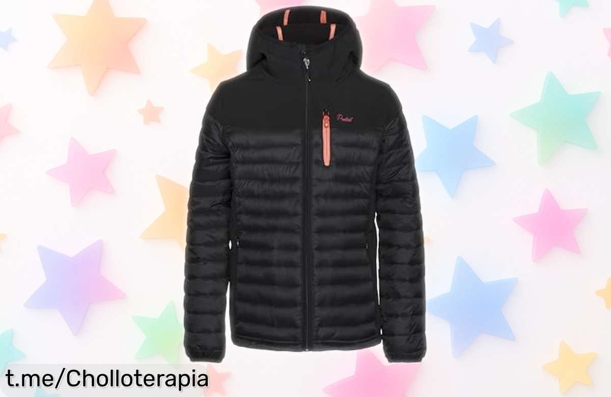 Chaqueta Protest Parini Jr para niñas, negro y resistente: ¡ofertón exclusivo a precio muy bajo solo por tiempo limitado! Viste su estilo mientras la proteges ya.