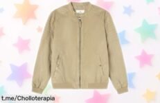 Chaqueta beige para hombre Springfield en talla L a precio rebajado, ¡últimas unidades y estilo único que no querrás dejar escapar! Corre antes de que vuela.