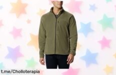 Chaqueta de forro polar Columbia con precio rebajado, abriga y protege del frío y viento. ¡No te quedes sin la tuya, que vuelan las unidades!