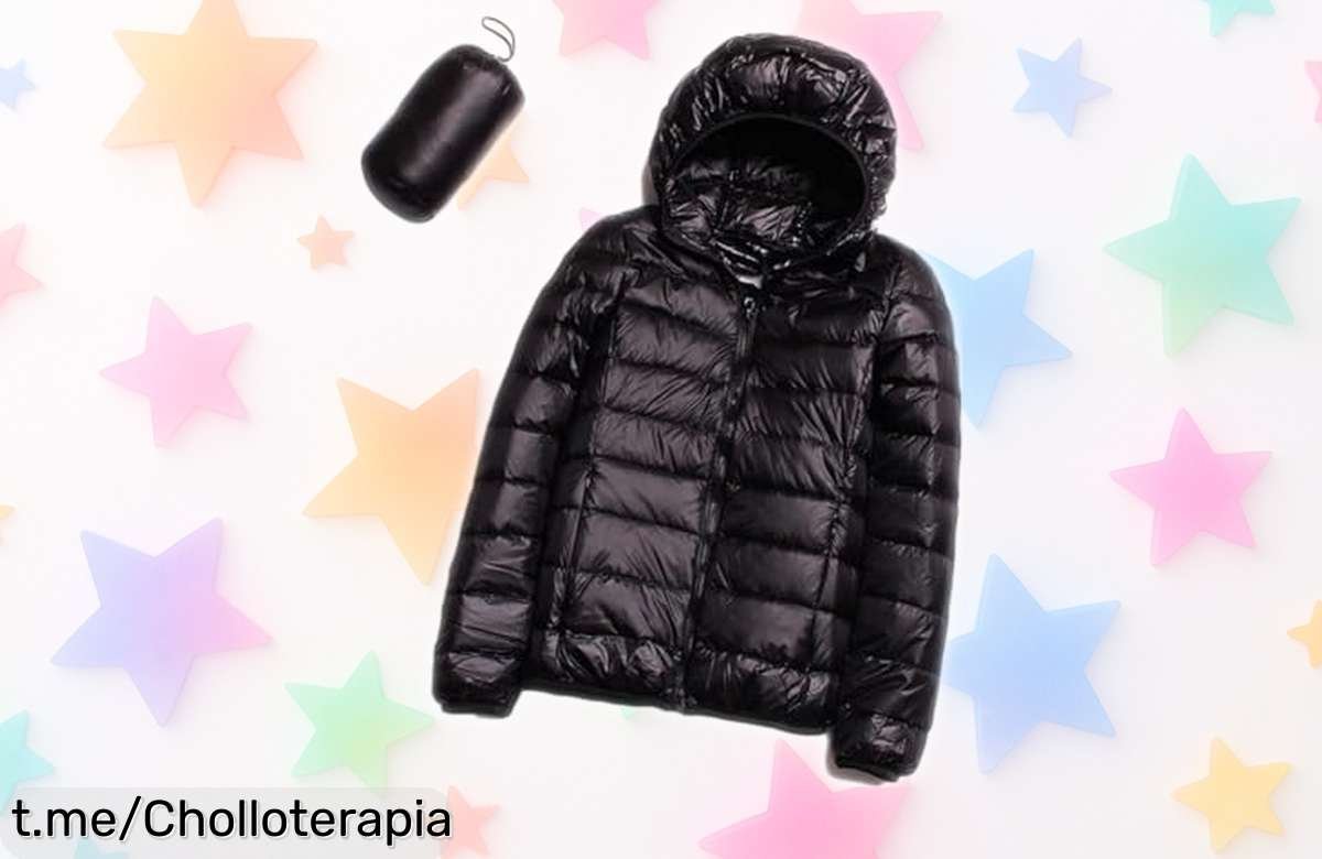 Chaqueta de plumón GOBIWM ultra ligera y calentita con un descuentazo increíble, ¡date prisa antes de que se agoten y disfruta del frío sin preocuparte!