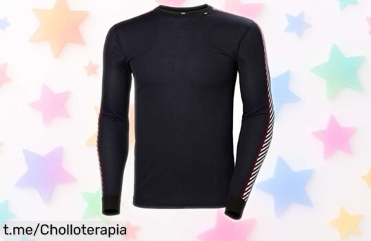 Chaqueta ligera Helly Hansen para hombre, calor sorprendente sin rozaduras: ¡aprovecha este super chollo de precio rebajado y muévete libre y seguro antes que se acabe!