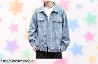 Chaqueta vaquera L9WEI para hombre, diseño urbano espectacular ¡Oferta locura! Este precio rebajado es una oportunidad que no se repite, ¡aprovéchala antes de quedarte sin la tuya!