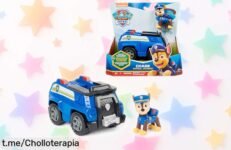 Coche policía de Patrulla Canina y figura Chase a precio rebajado, diversiona a tus peques con este super chollo que garantiza risas ¡Consíguelo ya!